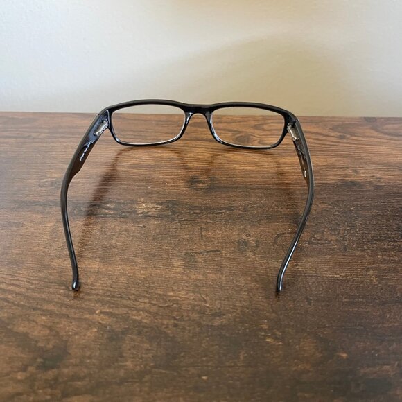 Foster Grant Rocket Black Rectangular Eyeglass Frames Only 53-17-140 mm - Picture 8 of 8